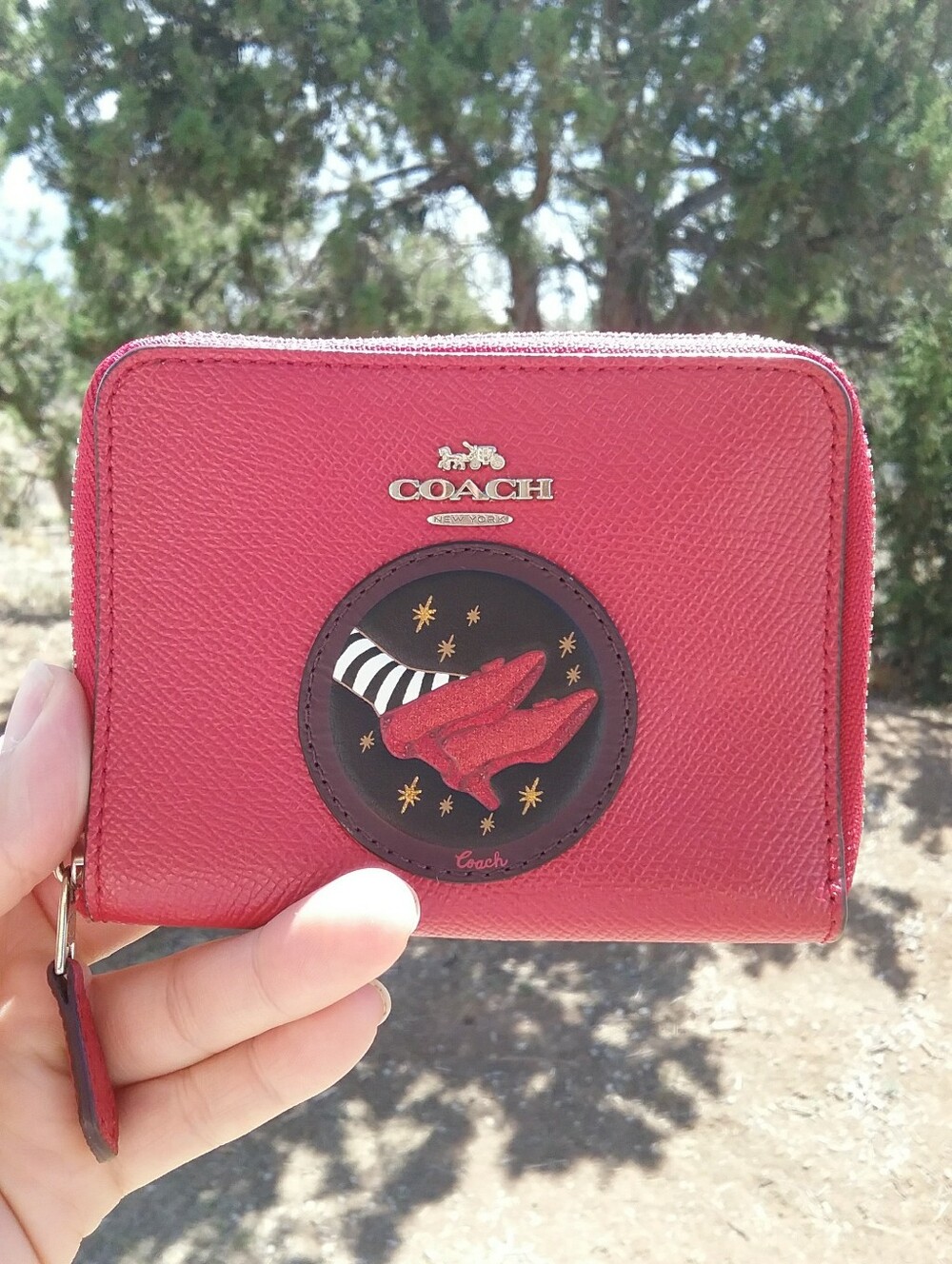 Coach Wizard Of Oz Ruby Slippers Wallet